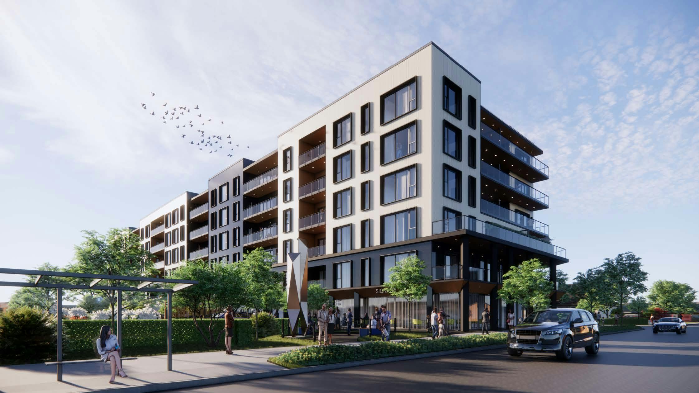 The Park - Mixed-Use Building at 12 Avenue and 53A Street